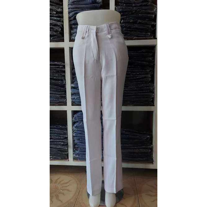 Higwaits Celana Kerja Semicutbray free ikat pinggang / Celana Kantor Wanita