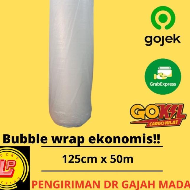 

BUBBLE BUBLE WRAP DKM+ HIJAU 125CM X 50M TEBAL ELASTIS PREMIUM QUALITY