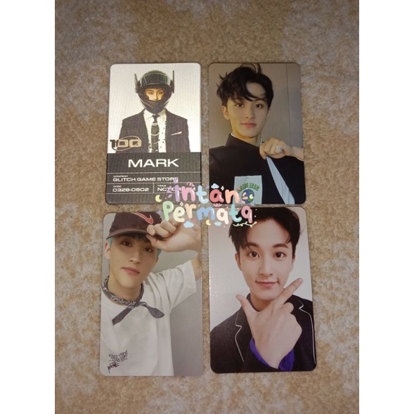 AAB PC (PHOTOCARD) MARK NCT DREAM WE GO UP, AGENT HELLO FUTURE, LENTI SCRATCH GLITCH MODE, MIXTAPE D