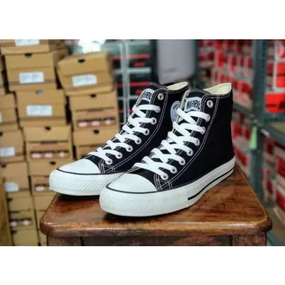 Sepatu Warrior Sparta Allstar HC / Sepatu Warrior Sparta Allstar Hitam