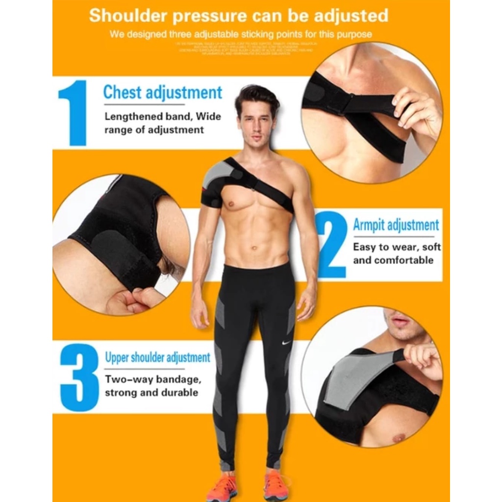 Aolikes Penyangga pundak dan Pelindung Bahu Cidera