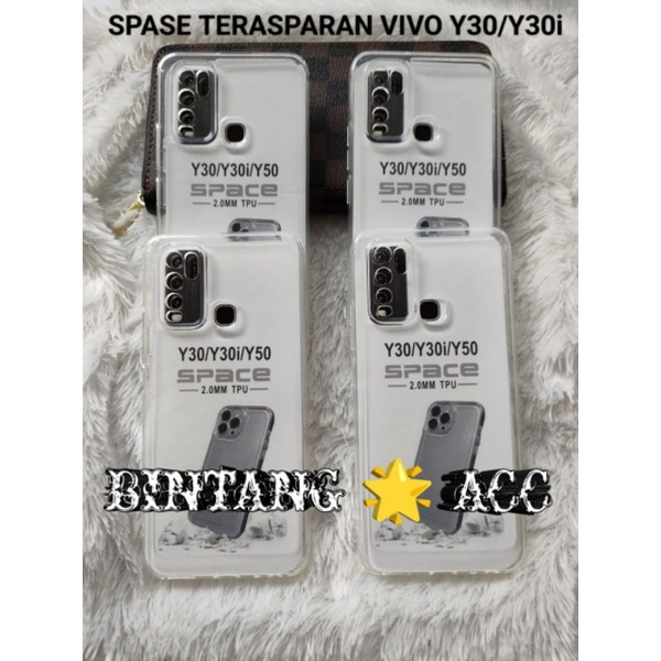 Silikon Casing Bening  Vivo Y30 Y30i Y50  Case