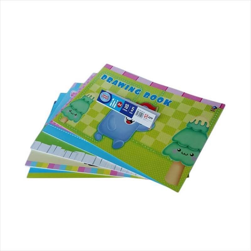 Buku gambar anak warna warni dodo kecil