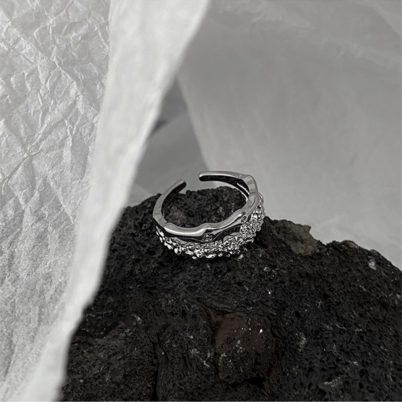 Cincin Zircon Ganda Dapat Disesuaikan Untuk Aksesoris