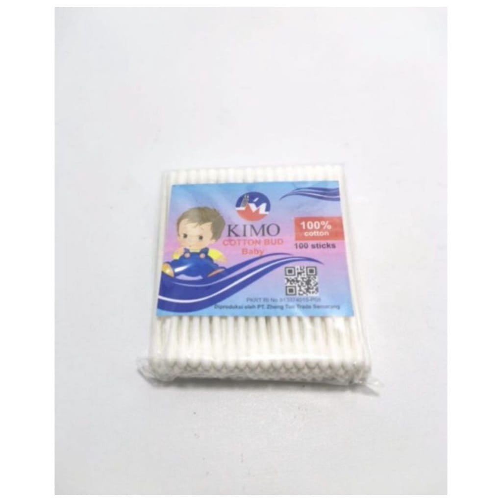 Cotton Buds Bayi Isi 40 100 Sticks KIMO Murah Good Quality