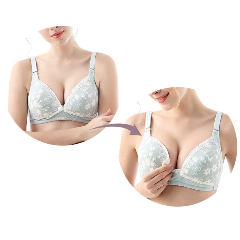 3SP | UWR59 Bra Menyusui Kancing Depan BH Ibu Hamil Maternity Bra BH Menyusui Tanpa Kawat
