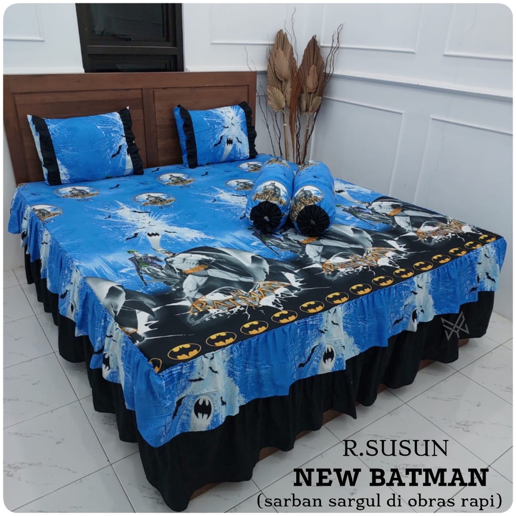 Sprei Rumbai Susun Karakter Superhero Batman Sprei Rumbai Susun Karakter Batman Sprei Rumbai Susun K