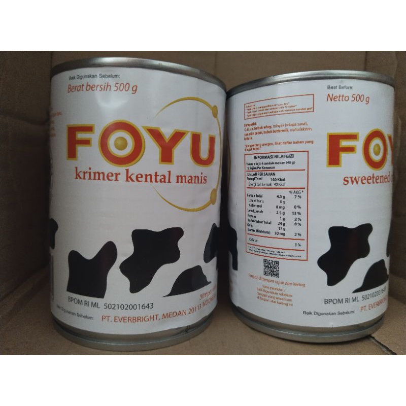 

susu foyu kental manis 500g