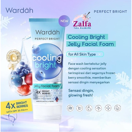 Wardah Perfect Bright Creamy Foam 50ml/100ml