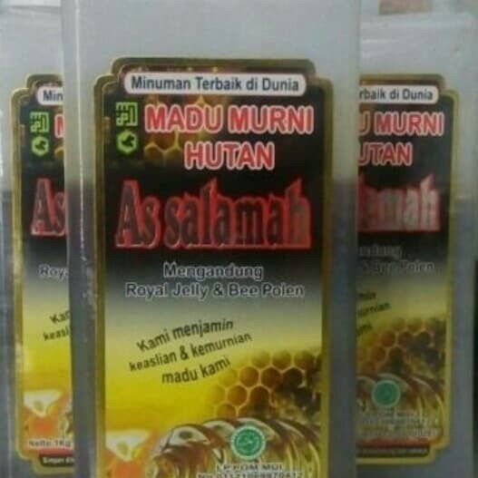 Madu Murni Hutan As salamah madu hutan assalamah 1 kg