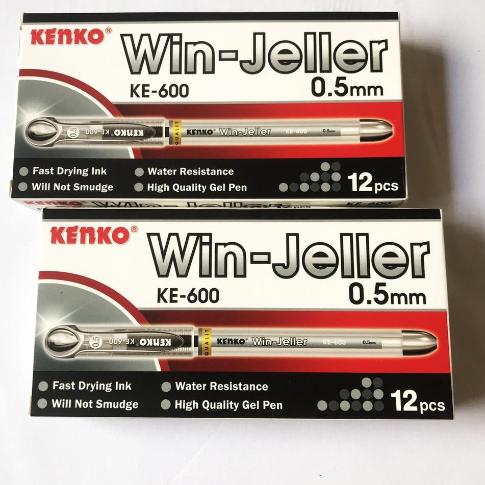 

Garansi Order KENKO GEL PEN KE-600 WIN-JELLER (1 pak isi 12 pcs)