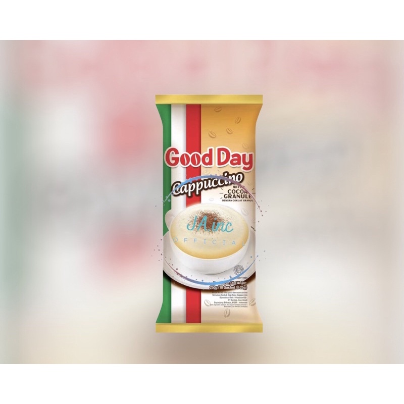 

Good Day Kopi Instant Cappuccino