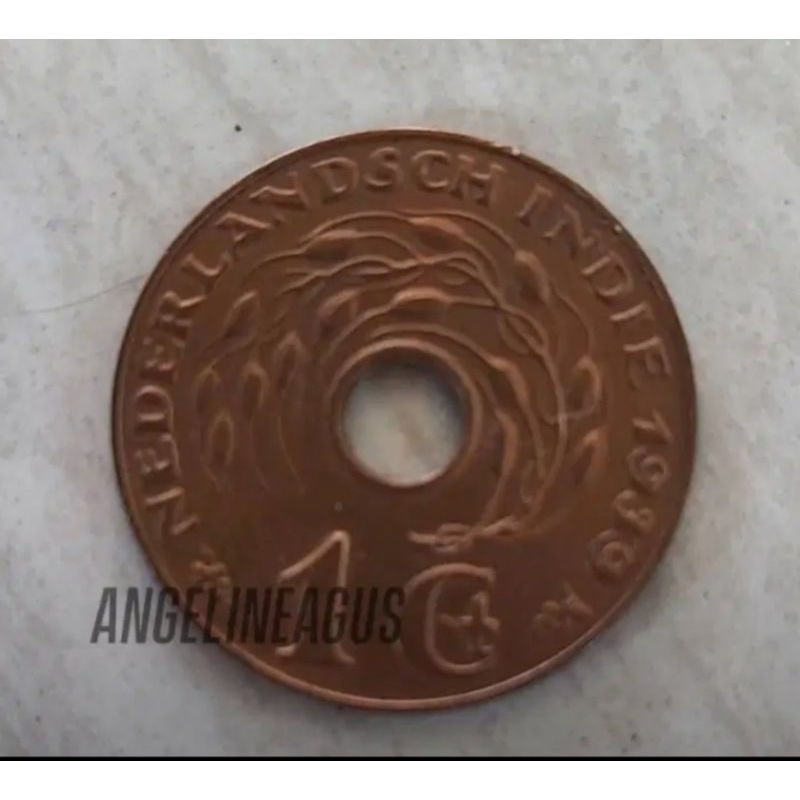 Koin Kuno Nederlandsch Indie 1939 1C