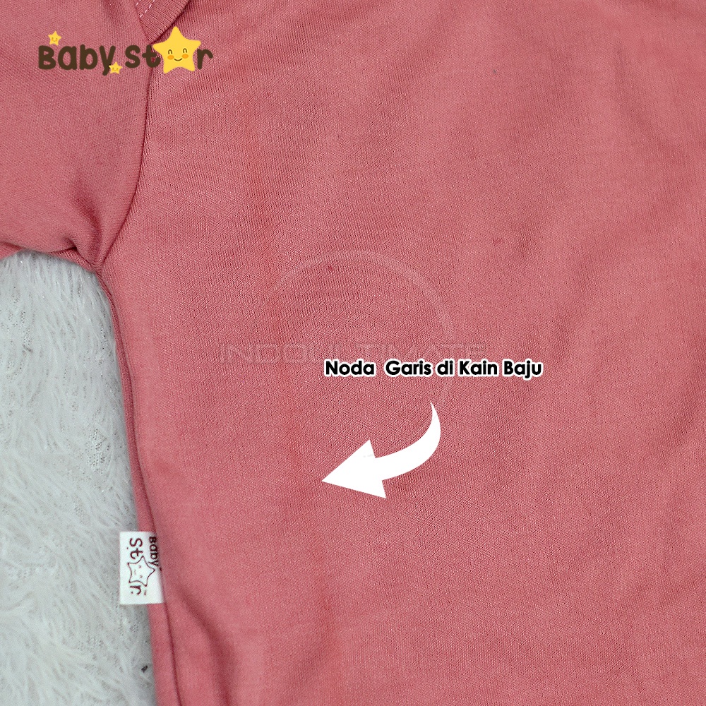 REJECT SALE 1 Pcs Jumsuit Bayi Jumper Bayi BABY STAR / BRIGHT STAR Baju Bayi Perempuan Laki Laki Cewek BY BCS-177  BCS-178 BCS-179