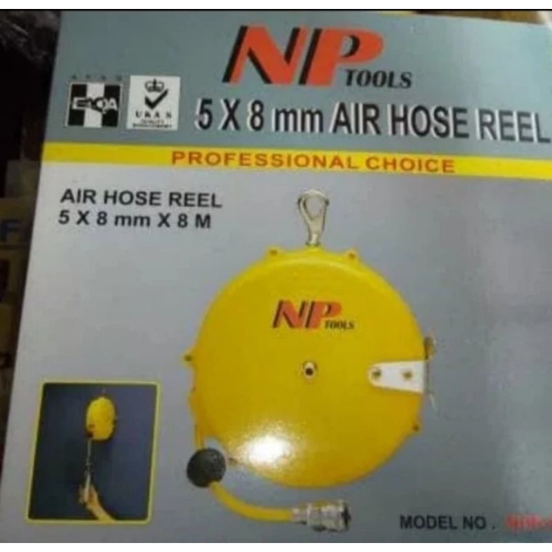 Selang Udara Kompresor Gulung ( Air Hose Reel NP Tools)