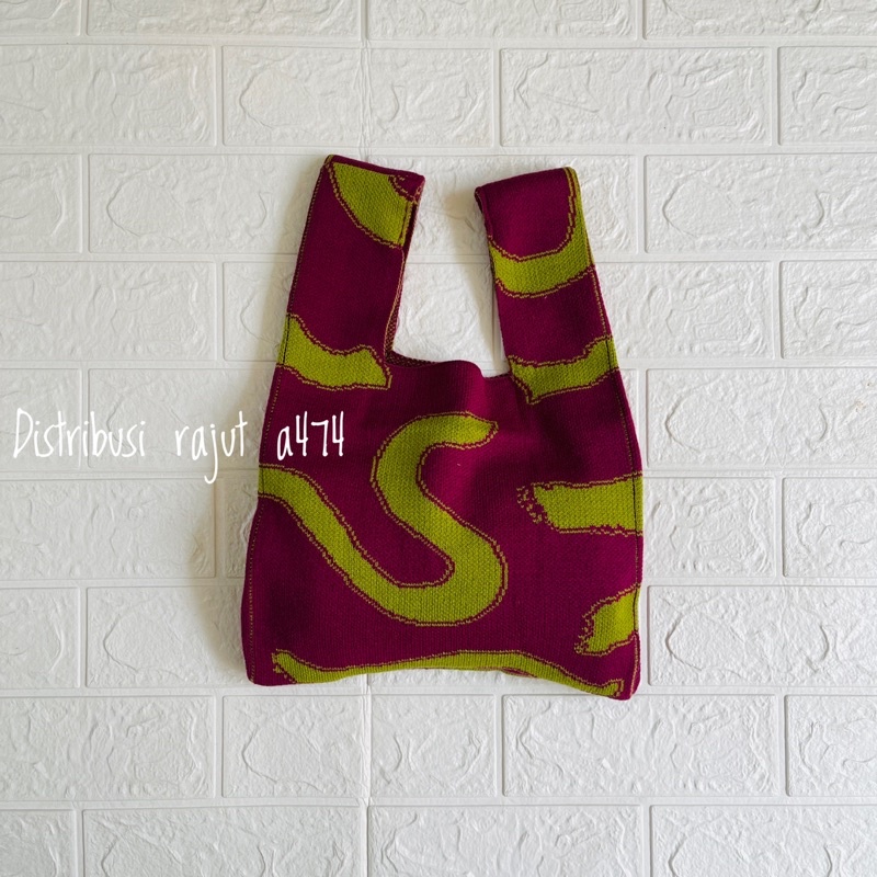 TOTEBAG MOTIF S TAS  SEKOLAH MUKENA BELANJA