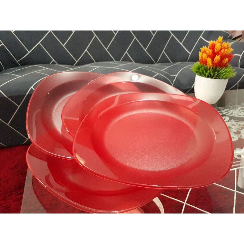 classy crystaline collection Blossom Collection plate piring kristal Tupperware