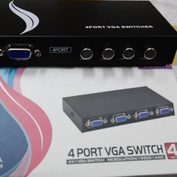 VGA SWITCH 4PORT