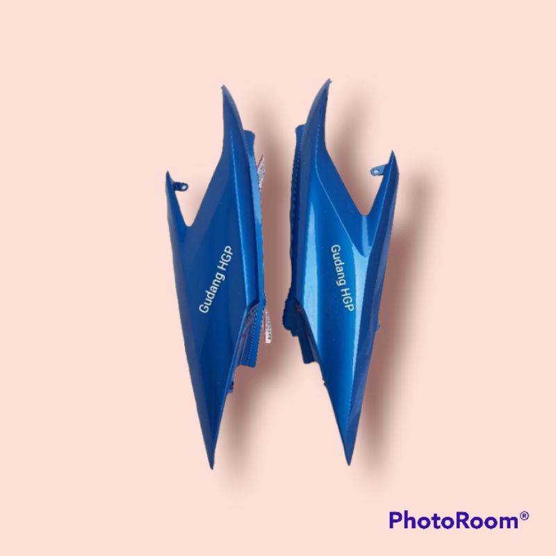 BODY BELAKANG VARIO TECHNO 110 KARBU BIRU