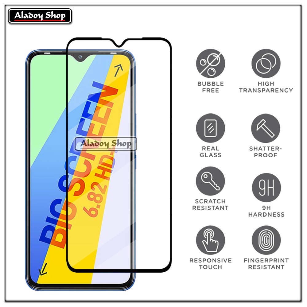 PAKET Tempered Glass Layar Infinix Smart 6 Plus Free Tempered Glass Camera