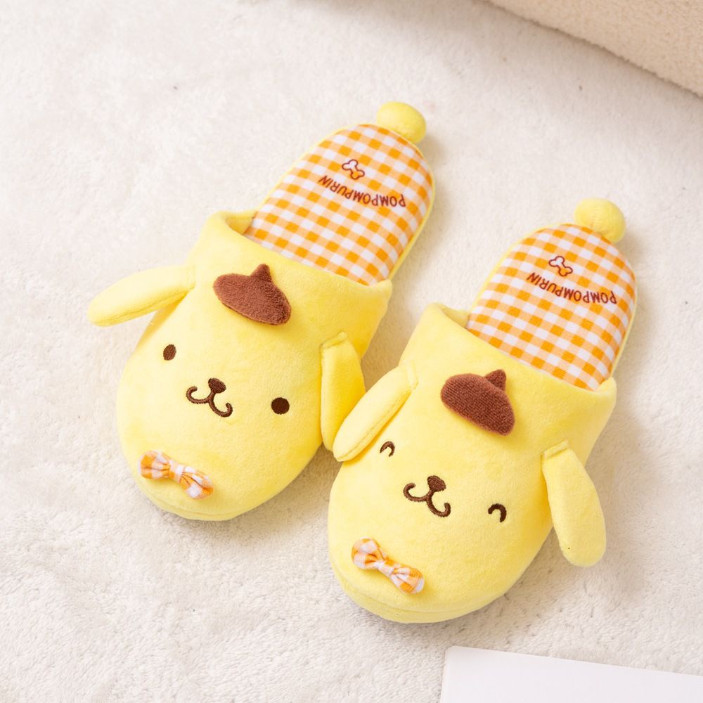 SANDAL RUMAH CINNAMOROLL MELODY BADTZMARU KUROMI HELLO KITTY POMPOMPURIN POCHACCO DOG SEPATU KAMAR RUANGAN IMPOR