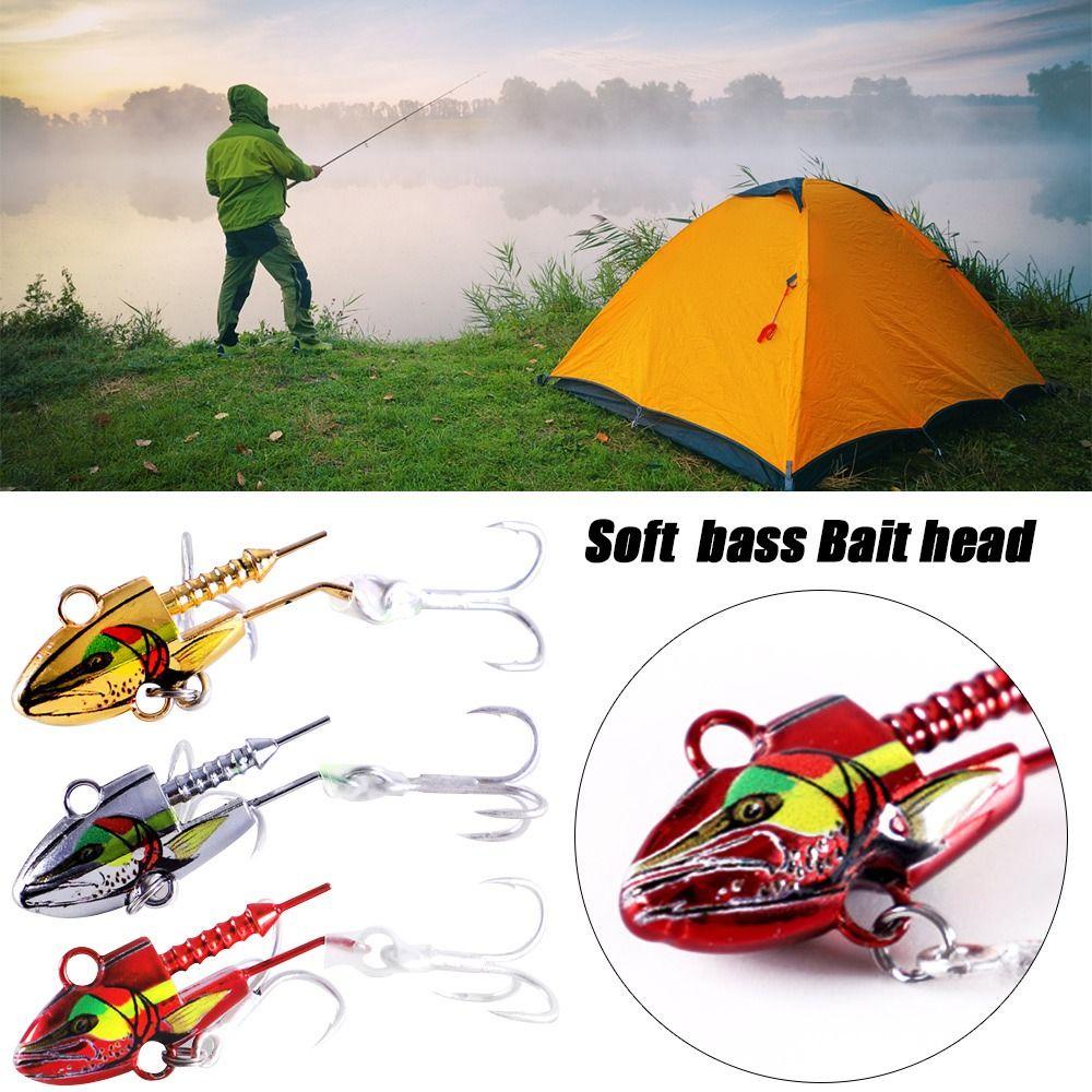 Top 9cm/15g 11cm/25g Kepala Umpan bass Lembut Renang Silikon 14g/19g/28g sea Lead Head hook