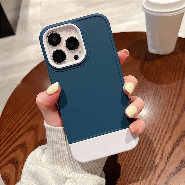Case Pelindung Kamera Bumper Bahan Silikon 3 in 1 Untuk iPhone 14 13 12 11 Pro Max 14 Plus
