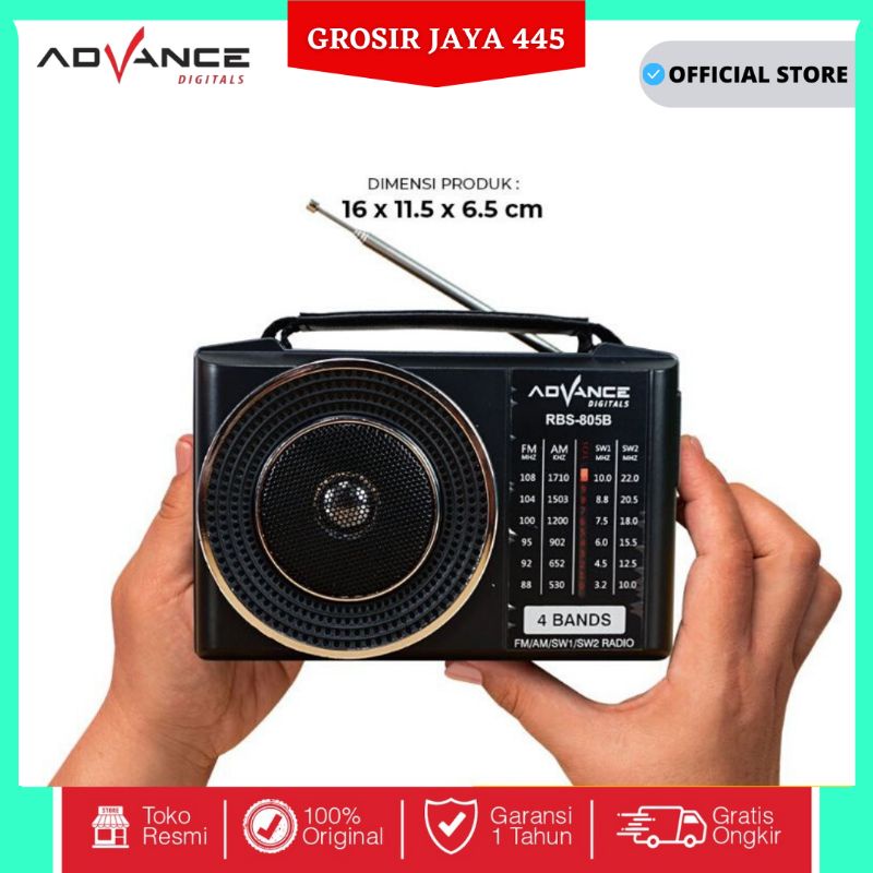 Advance Radio Multi-fungsi, Radio FM Full-band, Advance Radio RBS-805B / RBS805B