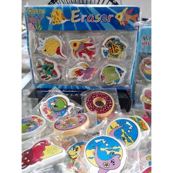 

PENGHAPUS / PENGHAPUS FANCY / PENGHAPUS KARAKTER 1pak (24pcs)