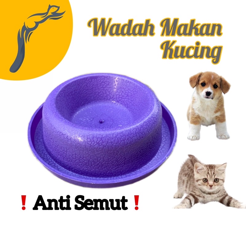 Tempat Makan Kucing anti semut  I Anjing Double I Pet Bowl Anti Semut Waterdish sulcata waterdish feeding dish