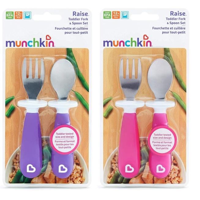 Munchkin Raise Spoon & Fork Set