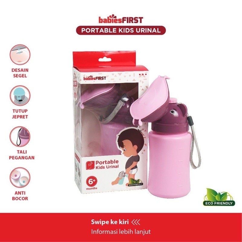 BabiesFirst Portable Kids Urinal / Pispot Travel Portable / Potty Travel / Pispot Anak Portable Baby Boy / Girl | Cowok / Cewek