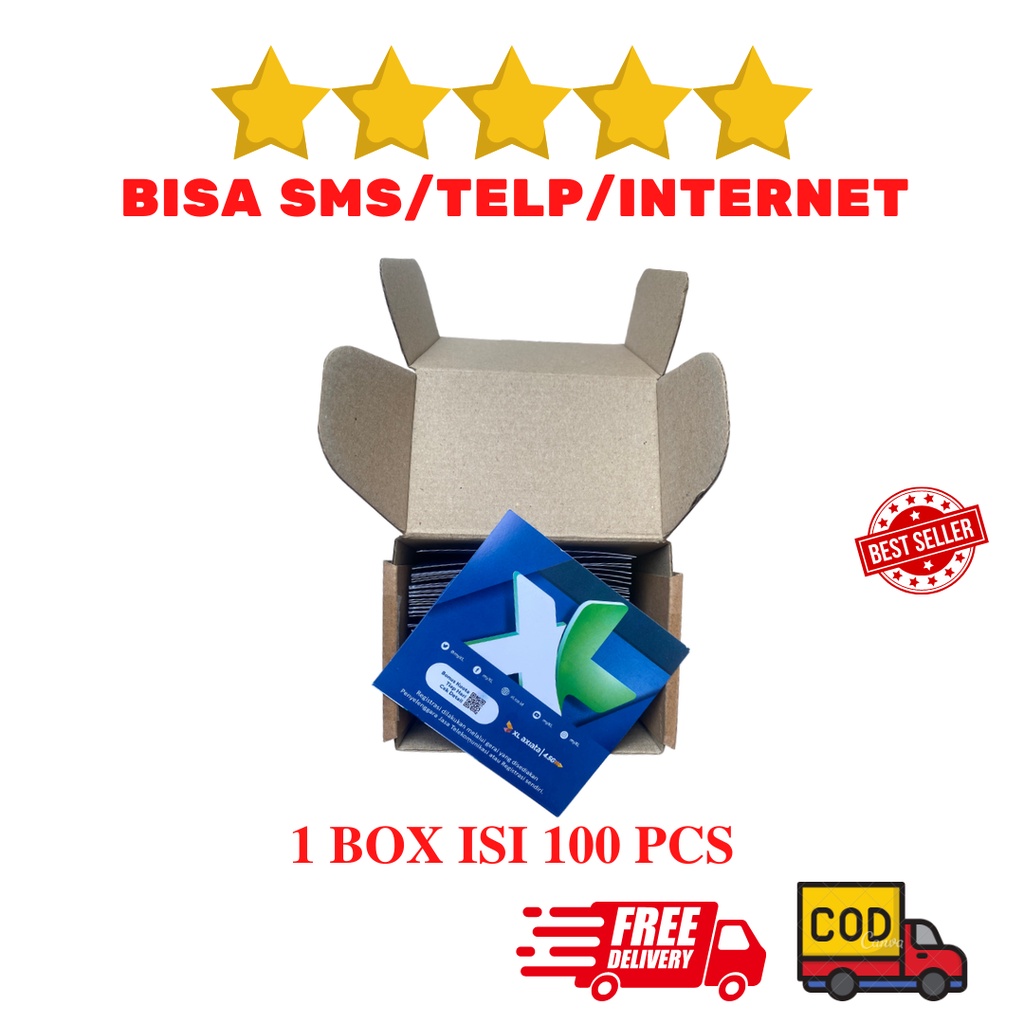 PERDANA 1 BOX XL ISI 50 PCS (BISA SMS/TLP)