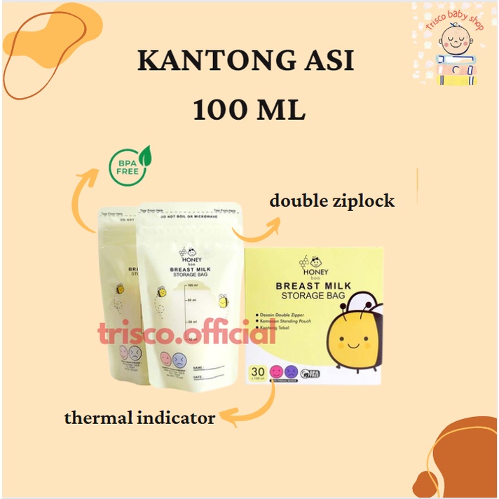 KANTONG ASI BREASTMILK 100 ML JOMBANG