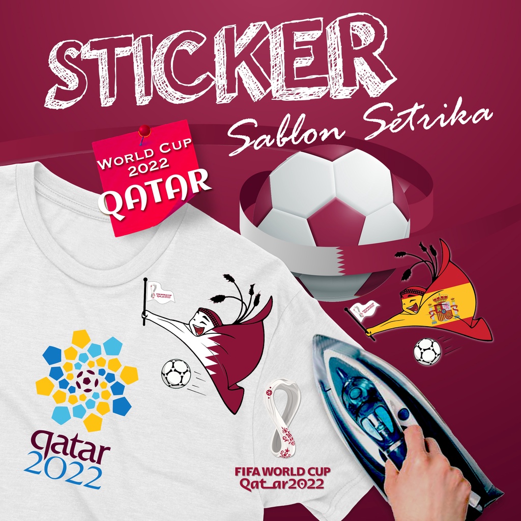 STIKER BAJU FIFA WORLD CUP 2022 STICKER KAOS JERSEY STICKER FOOTBALL CHAMPIONSHIP STIKER BOLA STICKER JERSEY MURAH STICKER KAOS BOLA STICKER KAOS WORLD CUP STIKER BAJU BOLA MURAH STICKER 2022 WORLDCUP STIKER PIALA DUNIA 2022