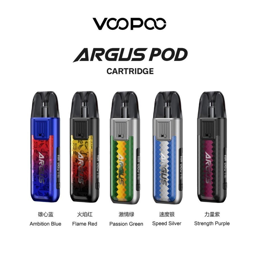 ARGUS POD KIT NEW COLOURS EDITION Pods Authentic By Voopoo