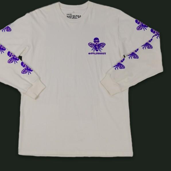 T-shirt Oomleo Out Putih LS - XXXL