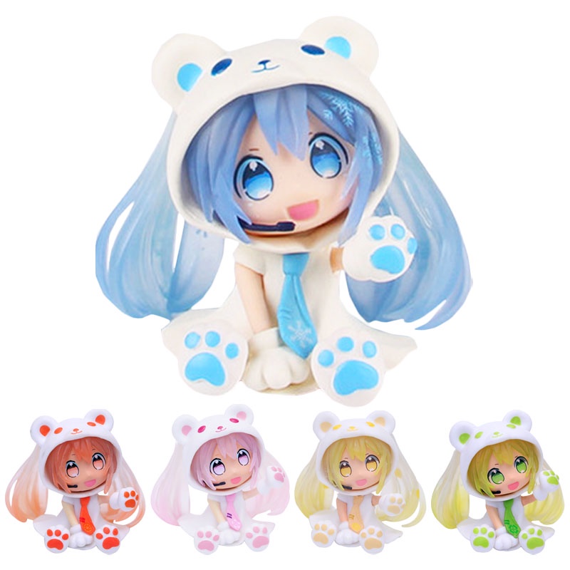 Versi Hatsune Q Miku ​Patung Pvc Model Koleksi Mainan Hadiah Anak Untuk