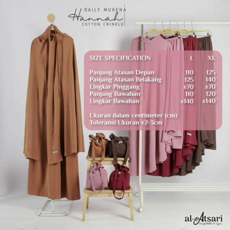 Mukena al atsari crincle