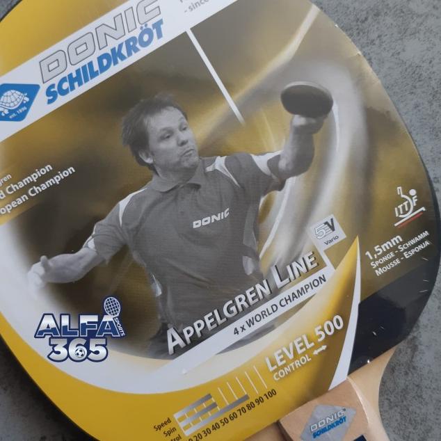 Donic Schildkrot Appelgren 500 Bat Bet Pingpong Tenis Meja