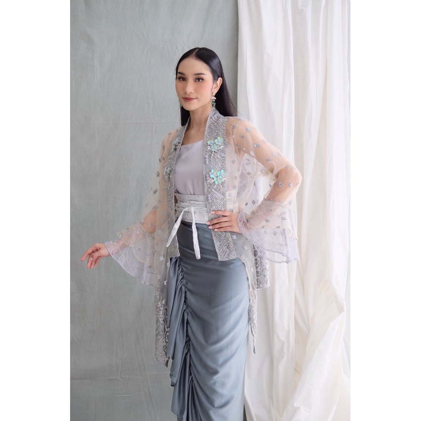 JALEELA -  ROSEMARY TOP (ATASAN ONLY) - (INNER INCLUDED) (KEBAYA KONDANGAN / MODERN / LAMARAN / WISUDA)