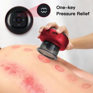 SYH Mall READY STOCK Alat Kerik Elektrik Massager / Alat kerik badan elektrik / Electric Vacuum Cupping Massage/Bekam listrik / Electric Machine Cupping / Perangkat bekam listrik