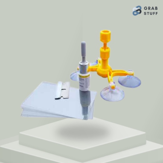 Alat Reparasi Kaca Mobil Retak Tergores Praktis Mudah Dan Cepat Windshield Repair Kit / Penghilang R