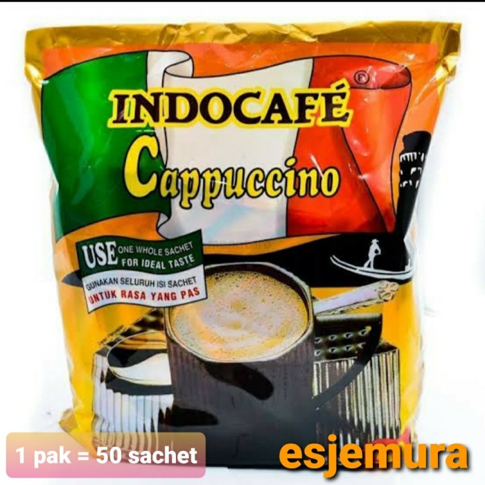 

INDOCAFE CAPPUCCINO CAPUCINO PER PAK