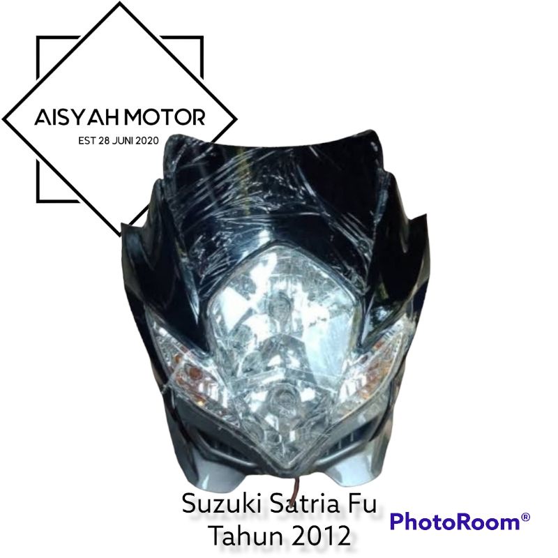 Batok Lampu Depan Suzuki Satria FU Warna Hitam Tahun 2012