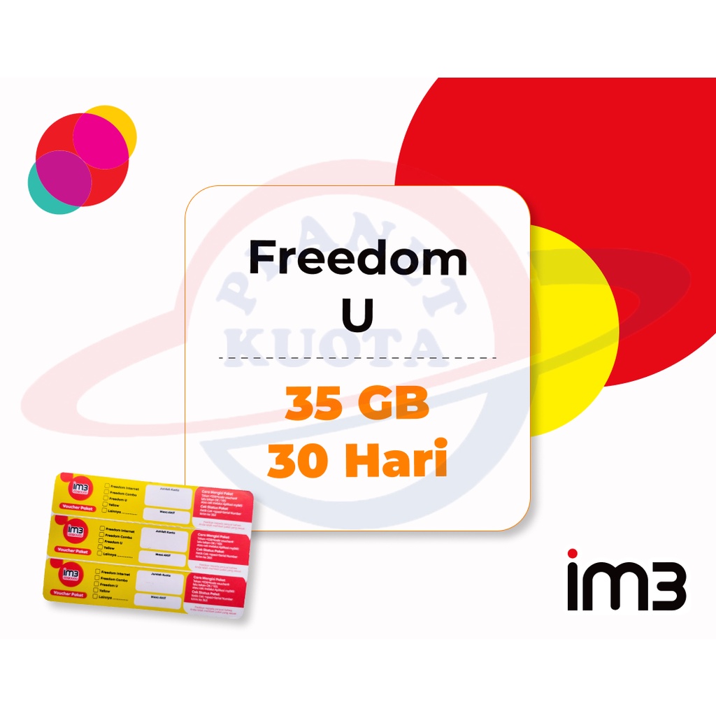 Voucher Data Indosat 7GB Unlimited (35GB)