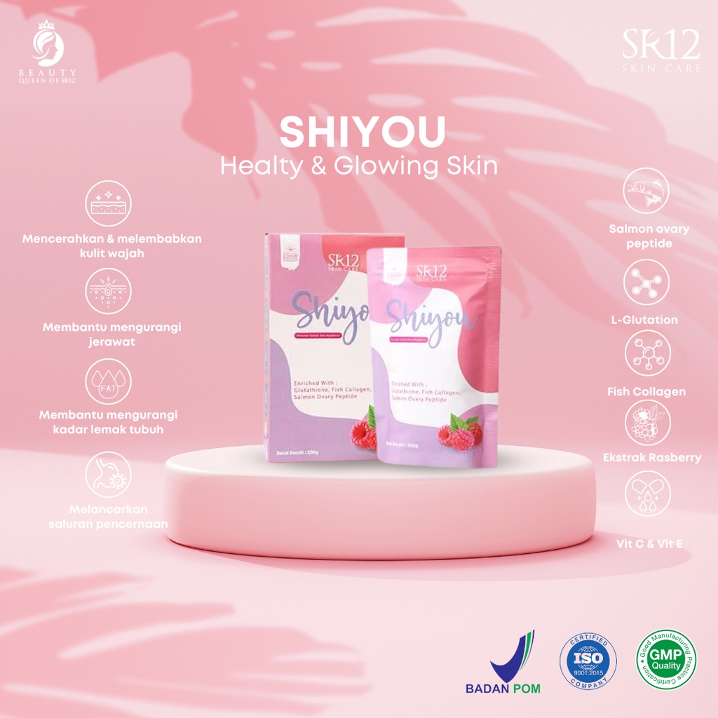 Shiyou Kolagen Minuman Pemutih Badan Cepat Collagen Beauty Drink Colagen Suplemen Pemutih Kulit Kolagen Pemutih Badan Pencerah Pemutih Kulit Penurun Berat Badan Pelancar Pencernaan Pelangsing Detox