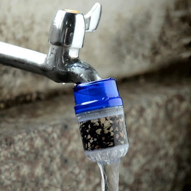 Sambungan Kran Filter Air 6 Lapis Penyaring Batu Purified Water