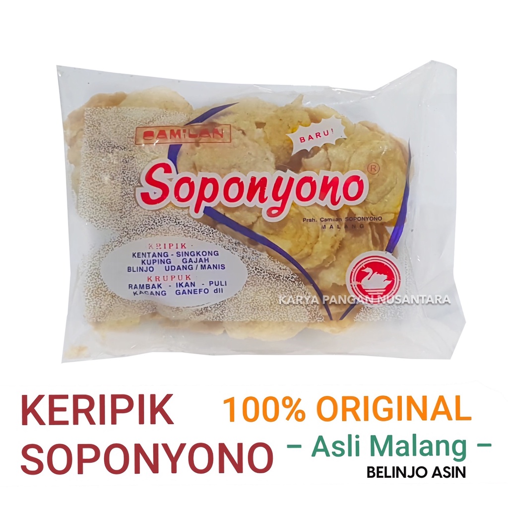 

KERIPIK BELINJO ASIN SOPONYONO ORIGINAL MALANG BLINJO ASIN MLINJO ASIN SOPONYONO