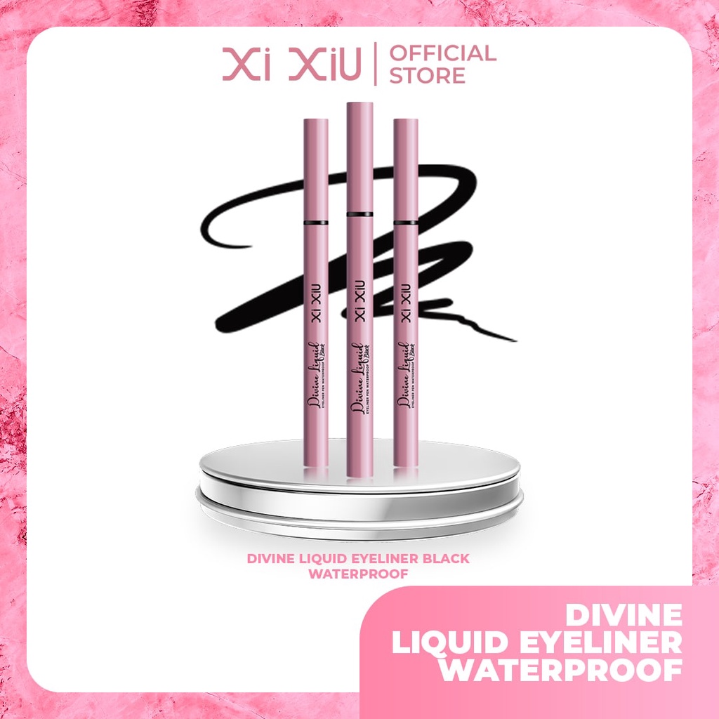 Xi XiU DIVINE LIQUID EYELINER PEN WATERPROOF BLACK